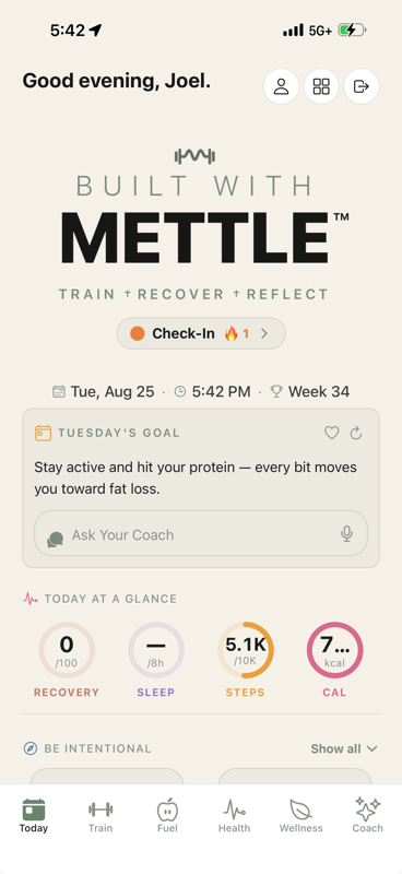 Built With Mettle — Today